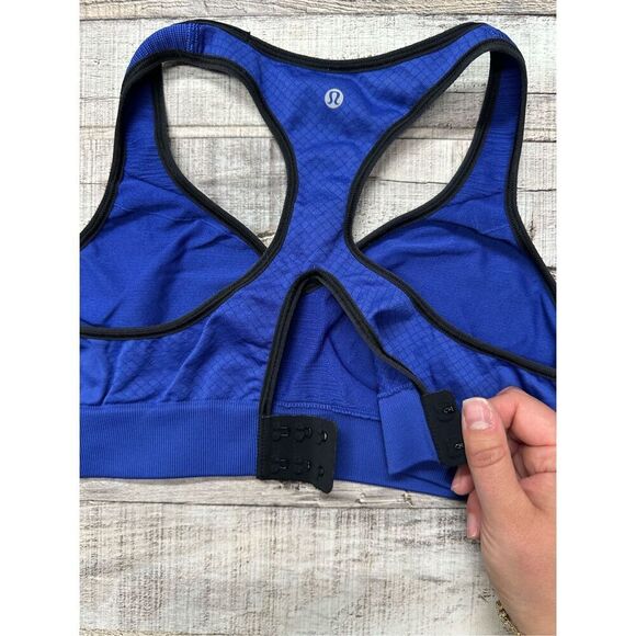 Lululemon Go Steady Sports Bra Medium Coverage B/C Cup Workout Cycle See Measure - Picture 7 of 9